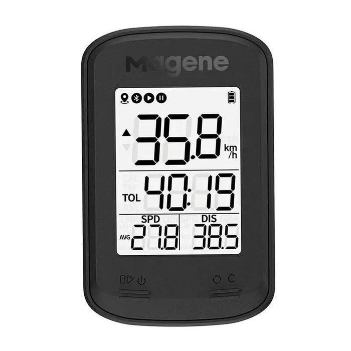 Велокомпютър Magene C206pro GPS app черен