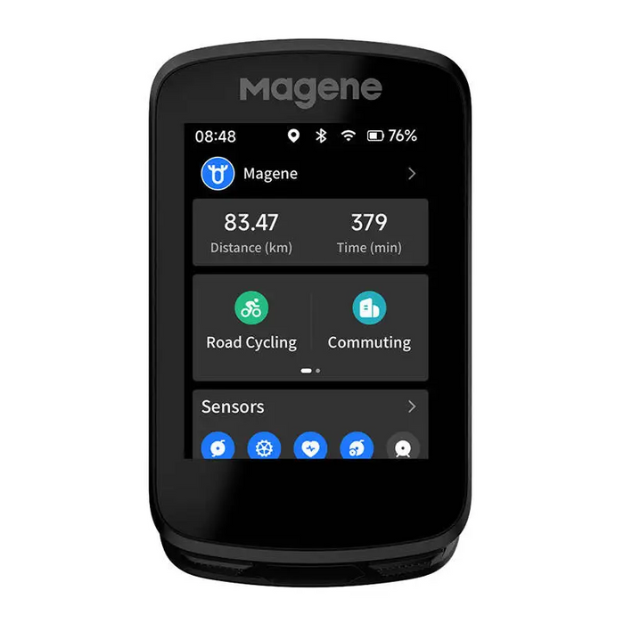 Велокомпютър Magene C606 тъч скрийн GPS app