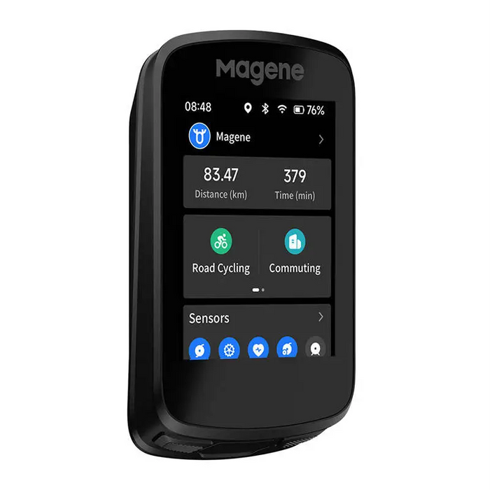 Велокомпютър Magene C606 тъч скрийн GPS app