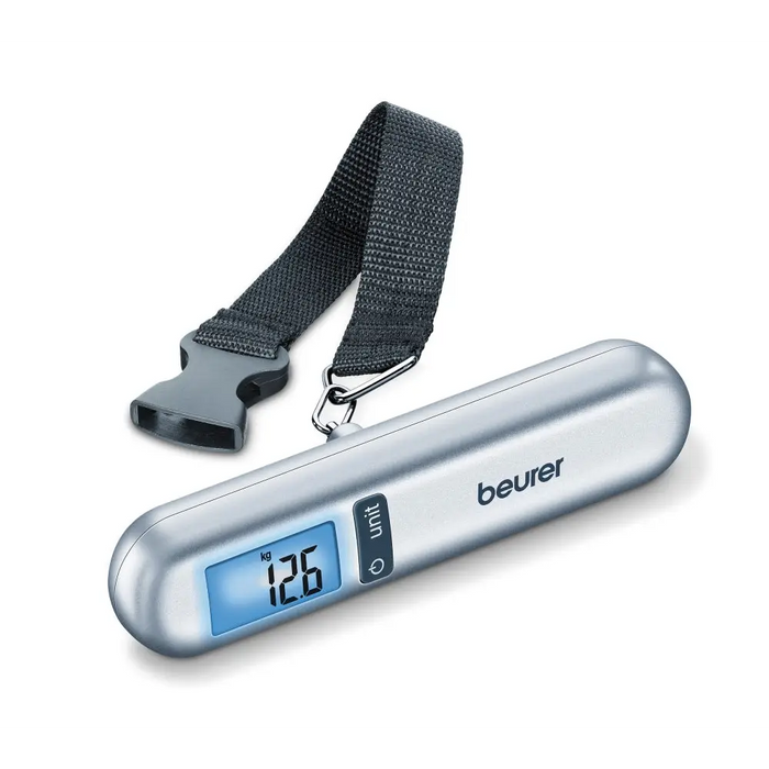 Везна Beurer LS 06 luggage scale; blue illuminated