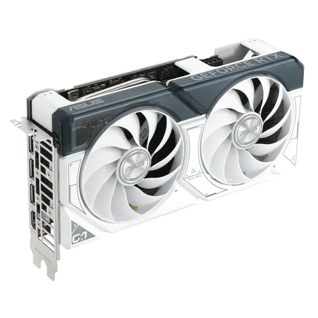 Видео карта ASUS DUAL GeForce RTX 4060 TI WHITE OC 8GB GDDR6