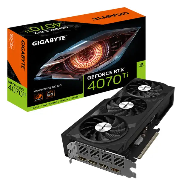 Видео карта GIGABYTE GeForce RTX 4070 TI