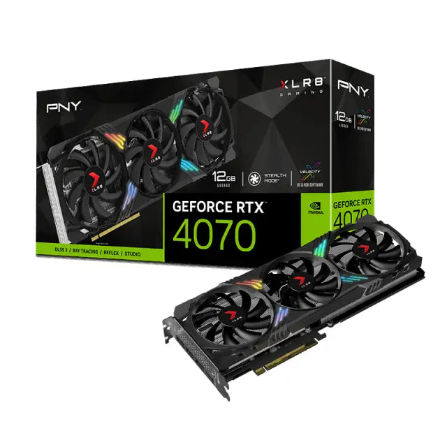 Видео карта PNY GeForce RTX 4070 GAMING VERTO