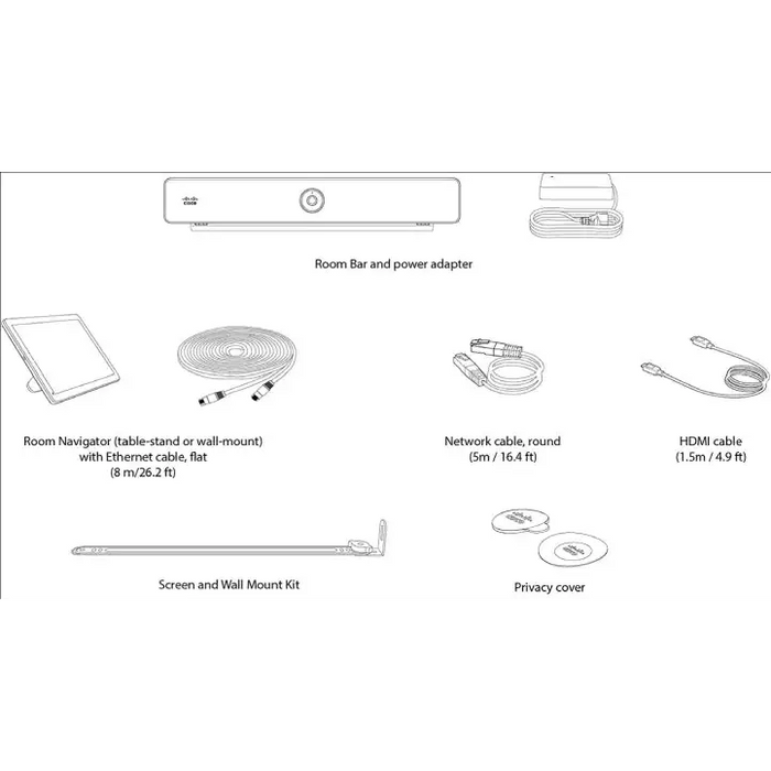 Видеоконферентна система Cisco Room