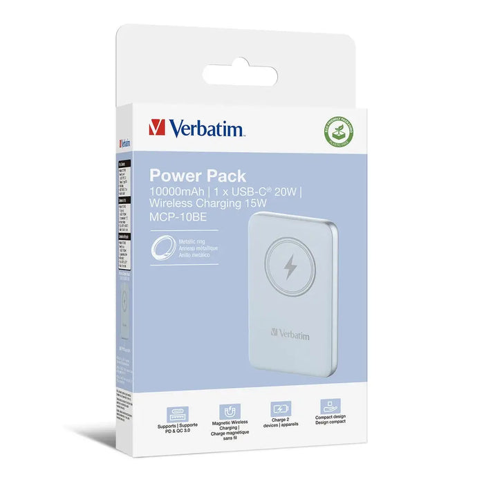 Външна батерия Verbatim MCP-10BE Power Pack