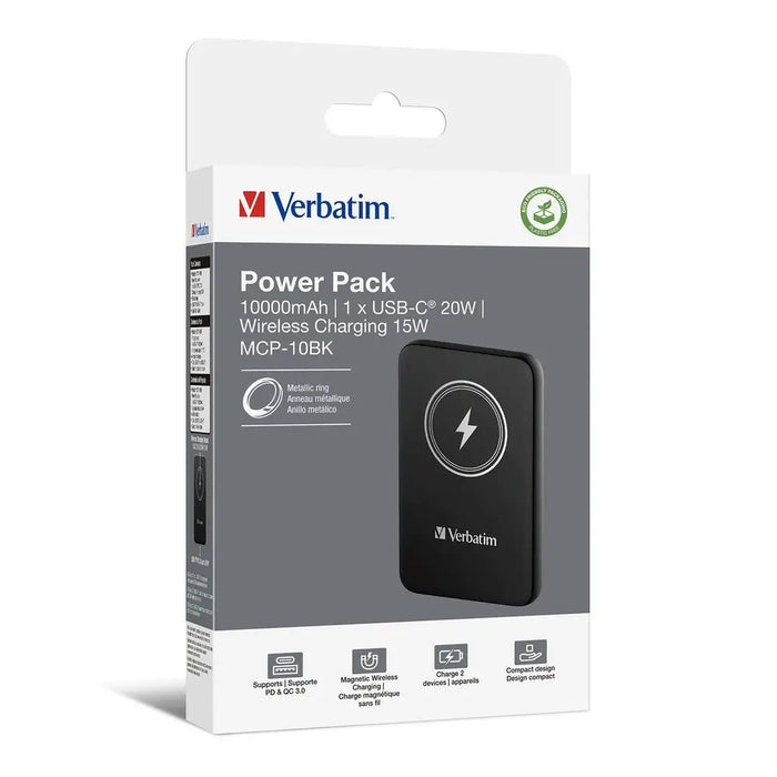 Външна батерия Verbatim MCP-10BK Power Pack