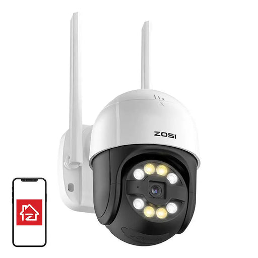 Външна IP камера ZOSI C289 WiFi Pan Tilt 3MP