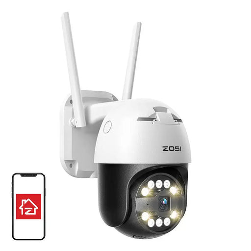 Външна IP камера ZOSI C29 WiFi Pan Tilt 5MP