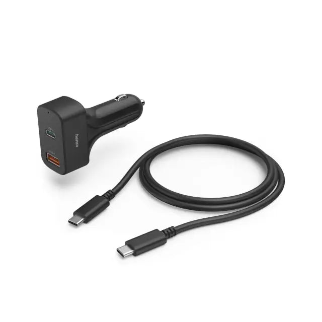 Захранване за лаптоп за кола HAMA USB-C (PD) 5-20 V/ 65 W