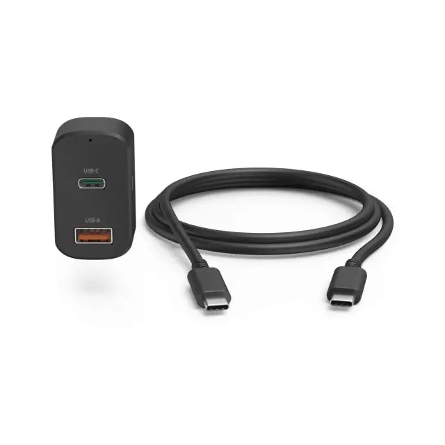 Захранване за лаптоп за кола HAMA USB-C (PD) 5-20 V/ 65 W