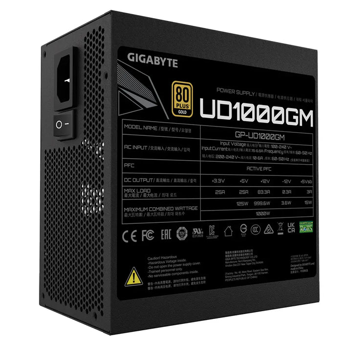 Захранващ блок Gigabyte UD1000GM 1000W