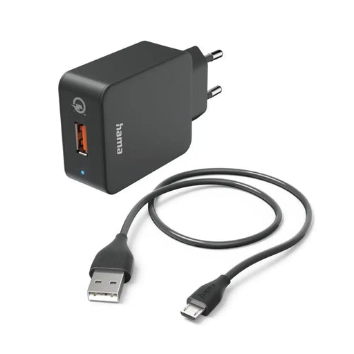 Зарядно устройство 220V micro USB + кабел 3 A 201621