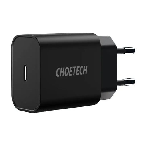 Зарядно устройство Choetech USB Type C 20W 3A Черен