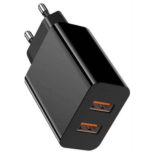 Зарядно устройство X-MART Dual USB CHARGER 18W Black