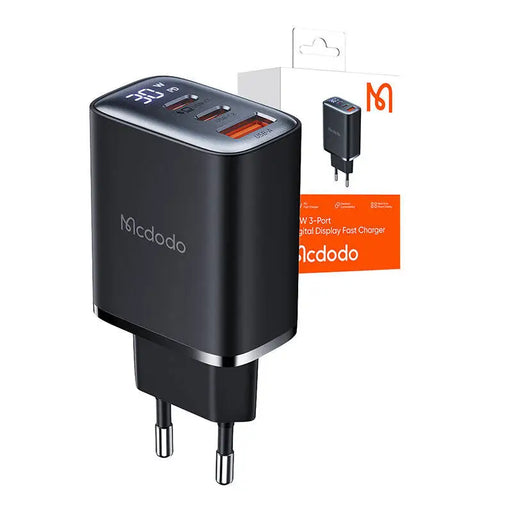 Зарядно Mcdodo CH-2180 2xUSB-C + USB-A 30W черно