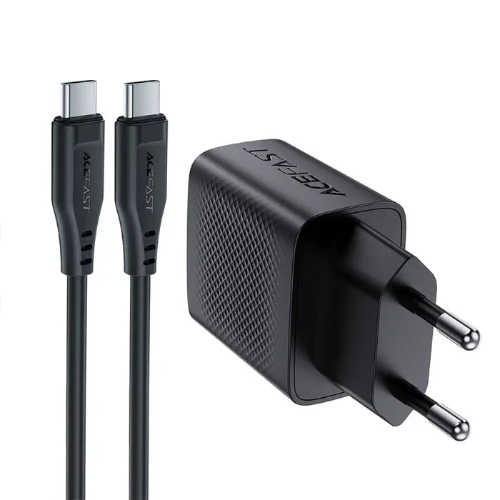 Зарядно с кабел Acefast A82 GaN USB-C PD 20W