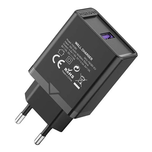 Зарядно Vention FACB0-EU USB 22.5W черно