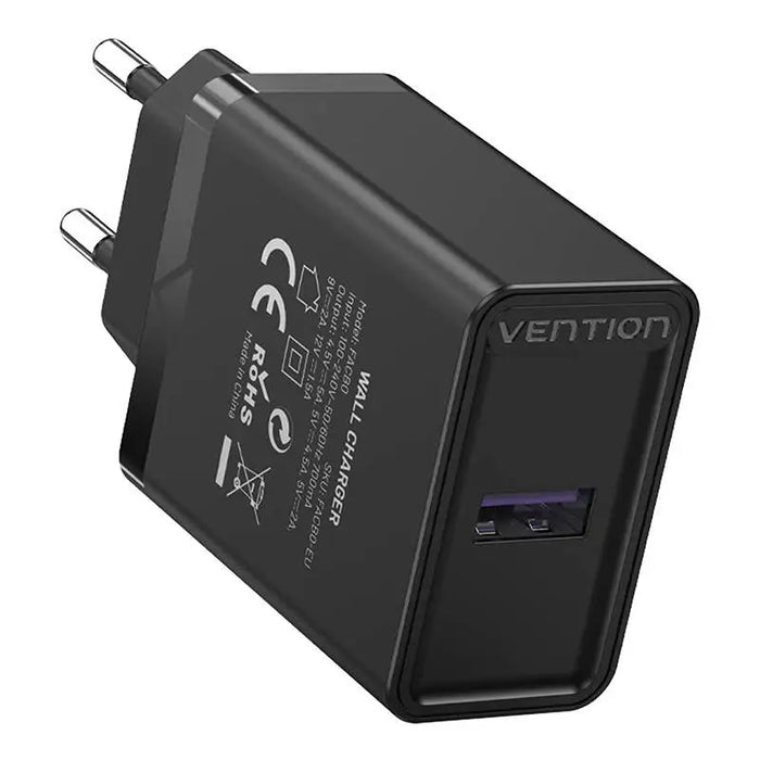 Зарядно Vention FACB0-EU USB 22.5W черно