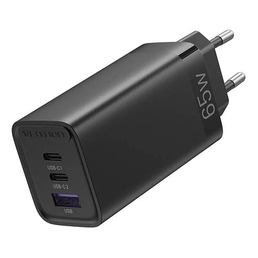 Зарядно Vention FEDB0-EU 2xUSB-C 1xUSB-A 65W/30W/30W