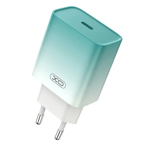 Зарядно XO CE18 USB-C PD30W синьо