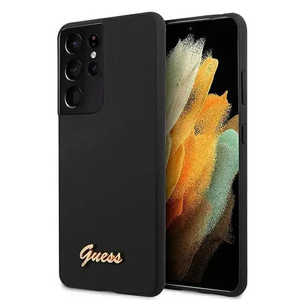 Защитен калъф Cover Guess Silicone Metal Logo