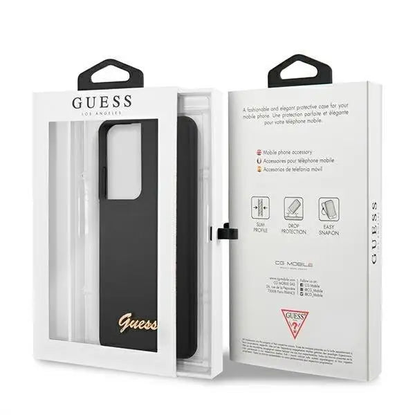 Защитен калъф Cover Guess Silicone Metal Logo