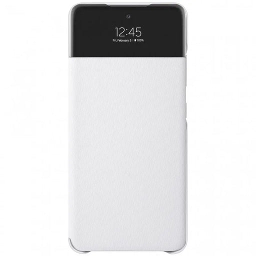 Защитен калъф Samsung S View Wallet Cover За A52 White