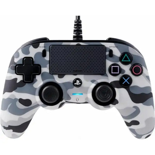 Жичен геймпад Nacon Wired Compact Controller Camo Grey Сив