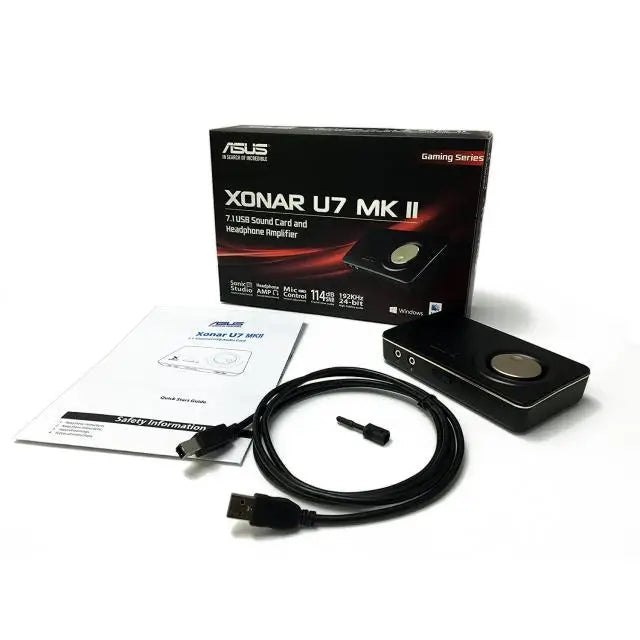 Звукова карта ASUS Xonar U7 MKII 7.1 USB 114db SNR