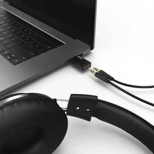 Звукова карта HAMA 2.0 Stereo USB 2.0 Черен