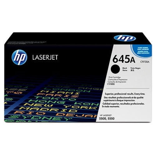 Консуматив HP 645A Black LaserJet Toner Cartridge