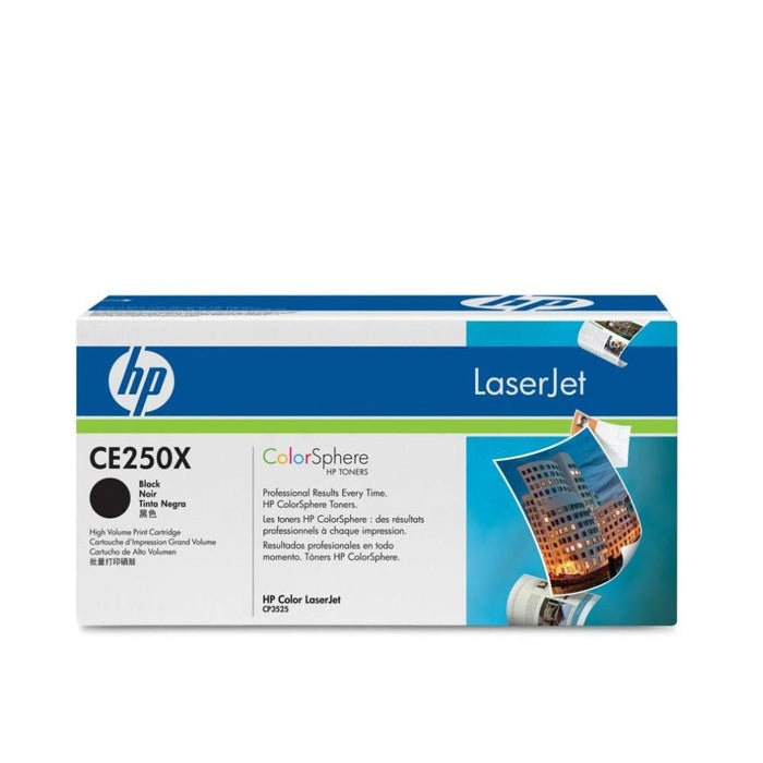 Консуматив HP Color LaserJet CE250X Black Print Cartridge