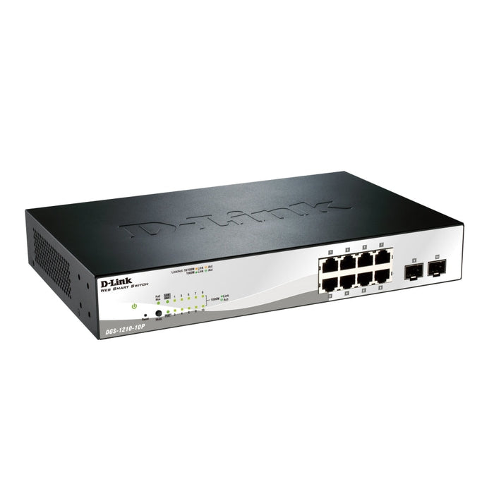 Комутатор D - Link 10 - port 10/100/1000 Gigabit