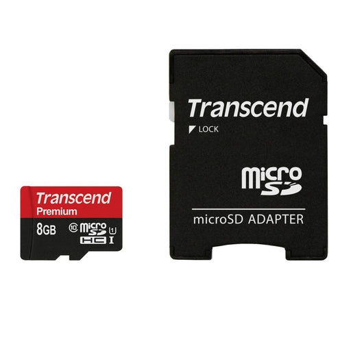 Памет Transcend 8GB micro SDHC UHS - I Premium (with