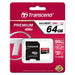 Памет Transcend 64GB micro SDXC UHS - I Premium (with