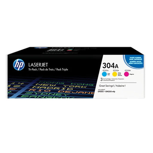 Консуматив HP 304A CYM Tri - Pack LaserJet Toner Cartridge