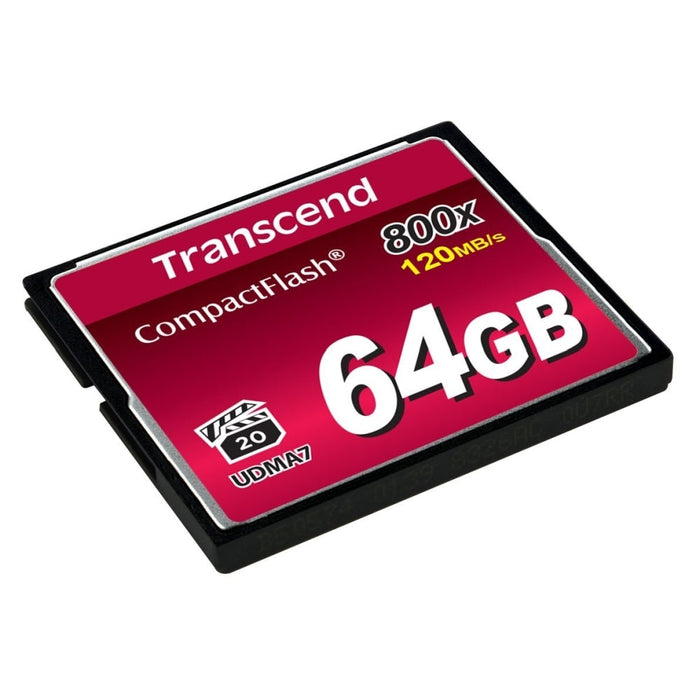 Памет Transcend 64GB CF Card (800x)