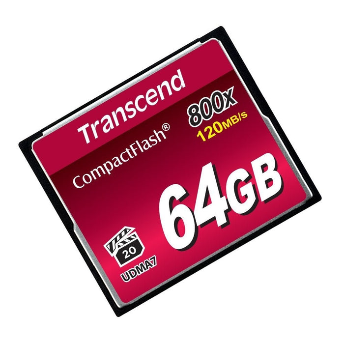 Памет Transcend 64GB CF Card (800x)