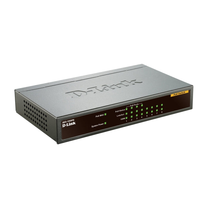 Комутатор D - Link 8 - port 10/100 Desktop Switch