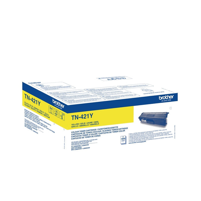 Консуматив Brother TN - 421Y Toner Cartridge