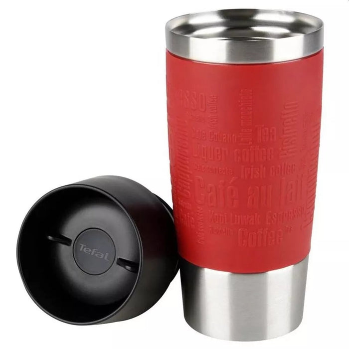 Термочаша Tefal K3084114 TRAVEL MUG 0.36L red slv TEF