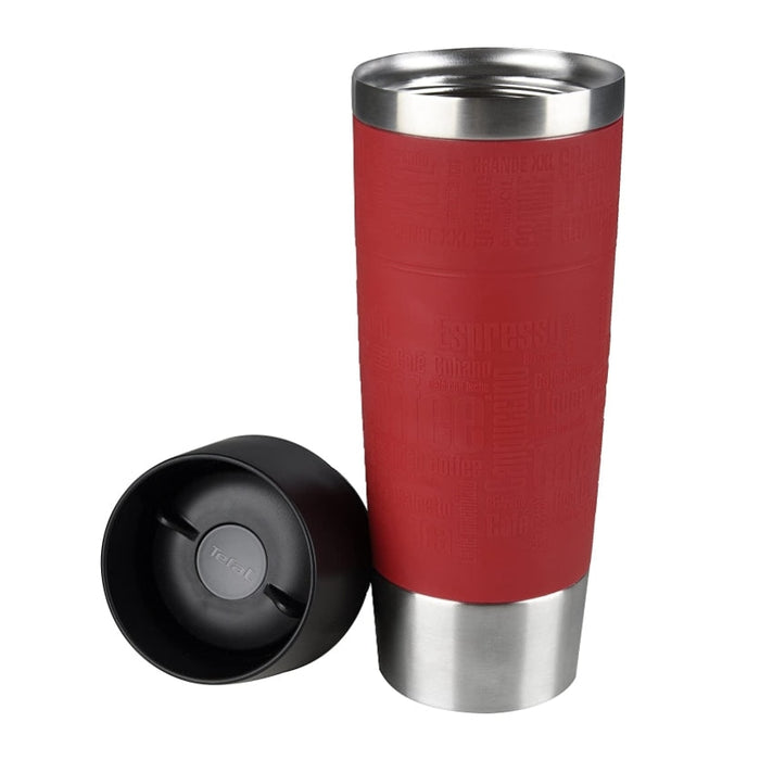 Термочаша Tefal K3084214 TRAVEL MUG GR 0.5L red slv TEF