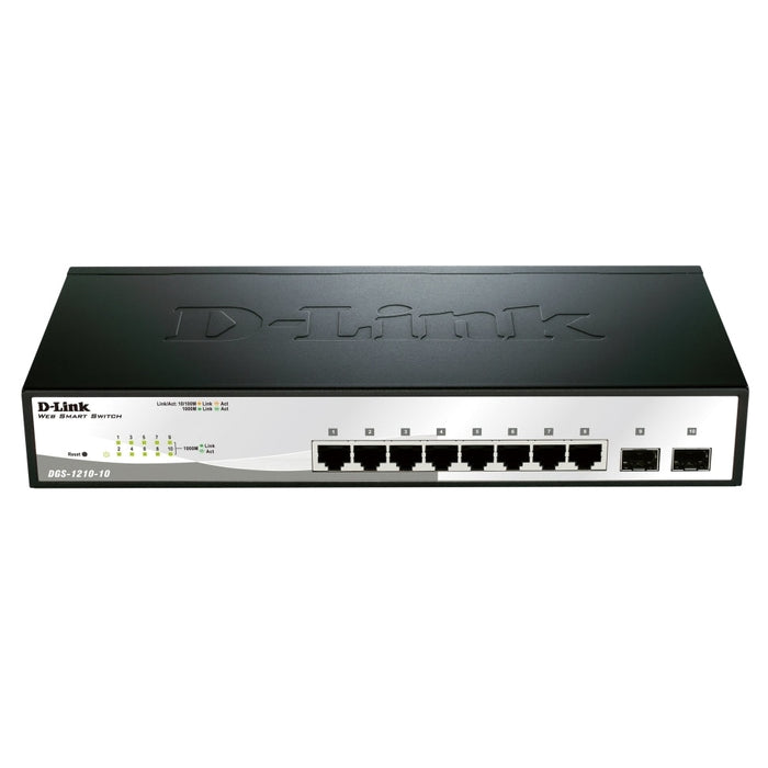 Комутатор D - Link 10 - Port Gigabit Smart Switch