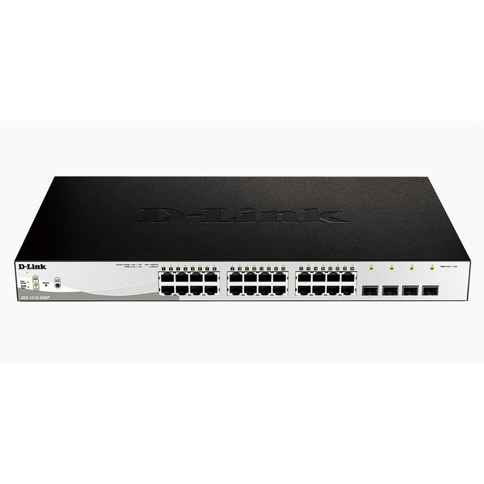 Комутатор D - Link 28 - Port Gigabit PoE + Smart