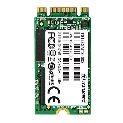 Твърд диск Transcend 128GB M.2 2242 SSD 400S SATA3 / MLC