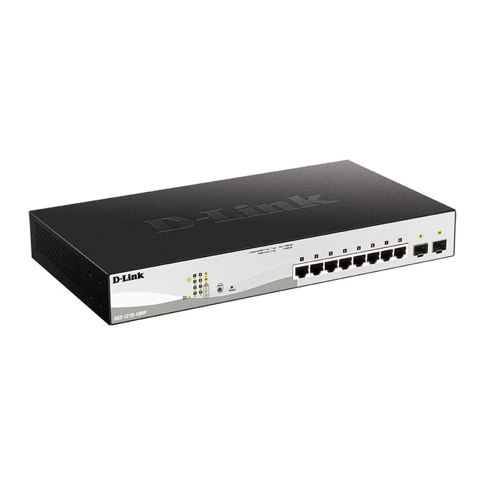 Комутатор D - Link 10 - Port Gigabit PoE + Smart