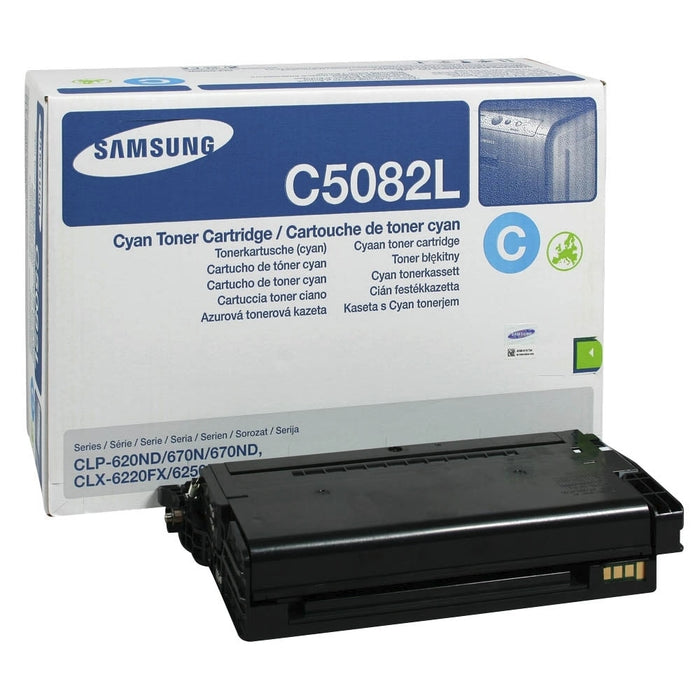 Консуматив Samsung CLT - C5082L H - Yld Cyan Toner Crtg