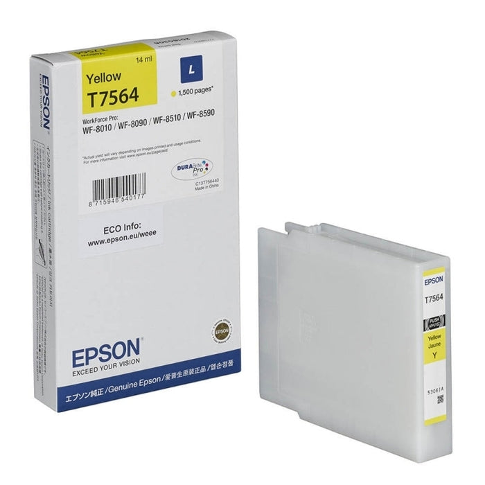 Консуматив Epson WF - 8xxx Series Ink Cartridge XL Yellow