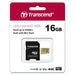 Памет Transcend 16GB microSD UHS - I U3 (with adapter) MLC