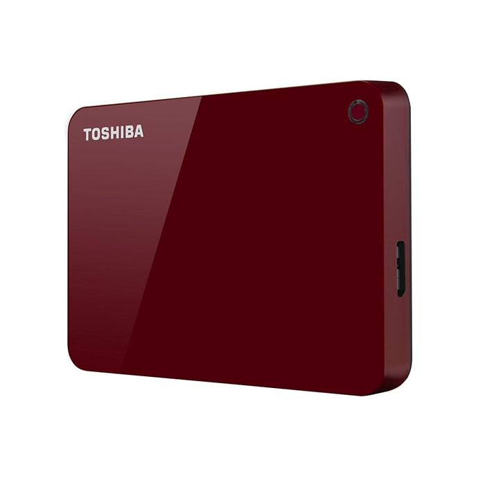 Твърд диск Toshiba ext. drive 2.5’ Canvio Advance 2TB red